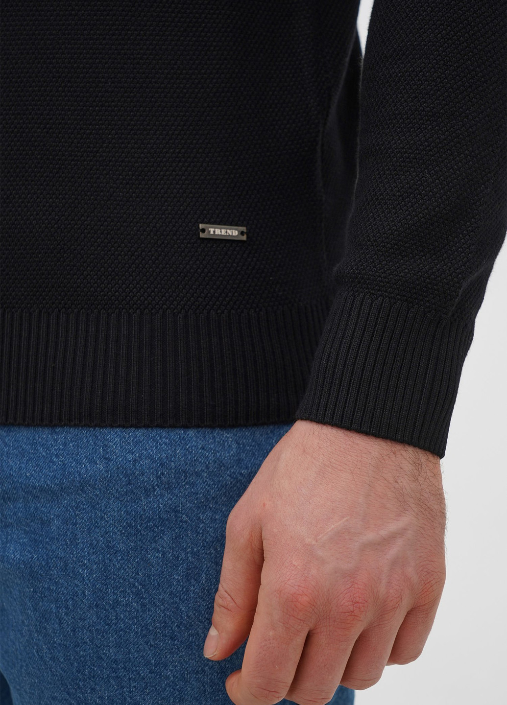 Черный демисезонный джемпер джемпер Trend Collection