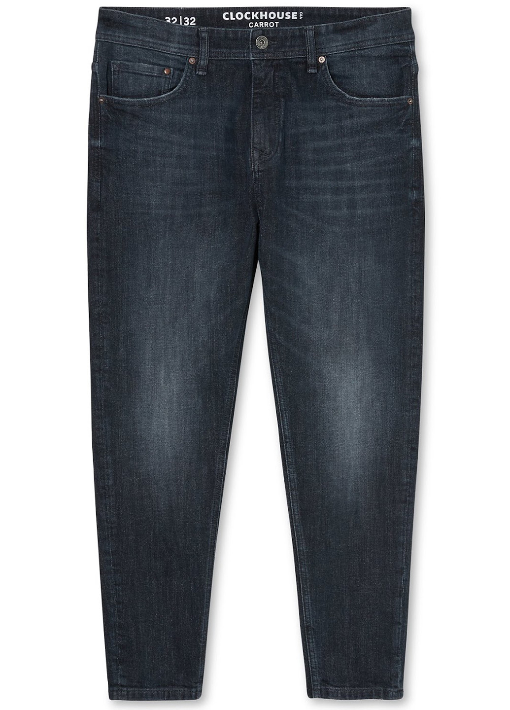 Темно-серые демисезонные зауженные джинсы C&A