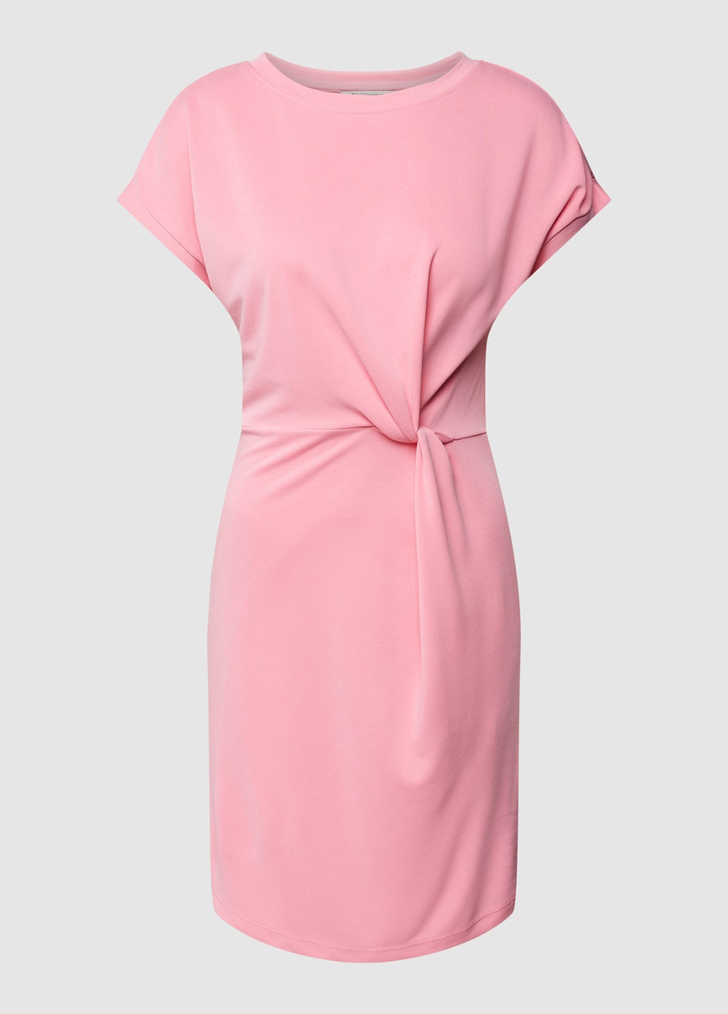 Розовое кэжуал платье Tom Tailor однотонное