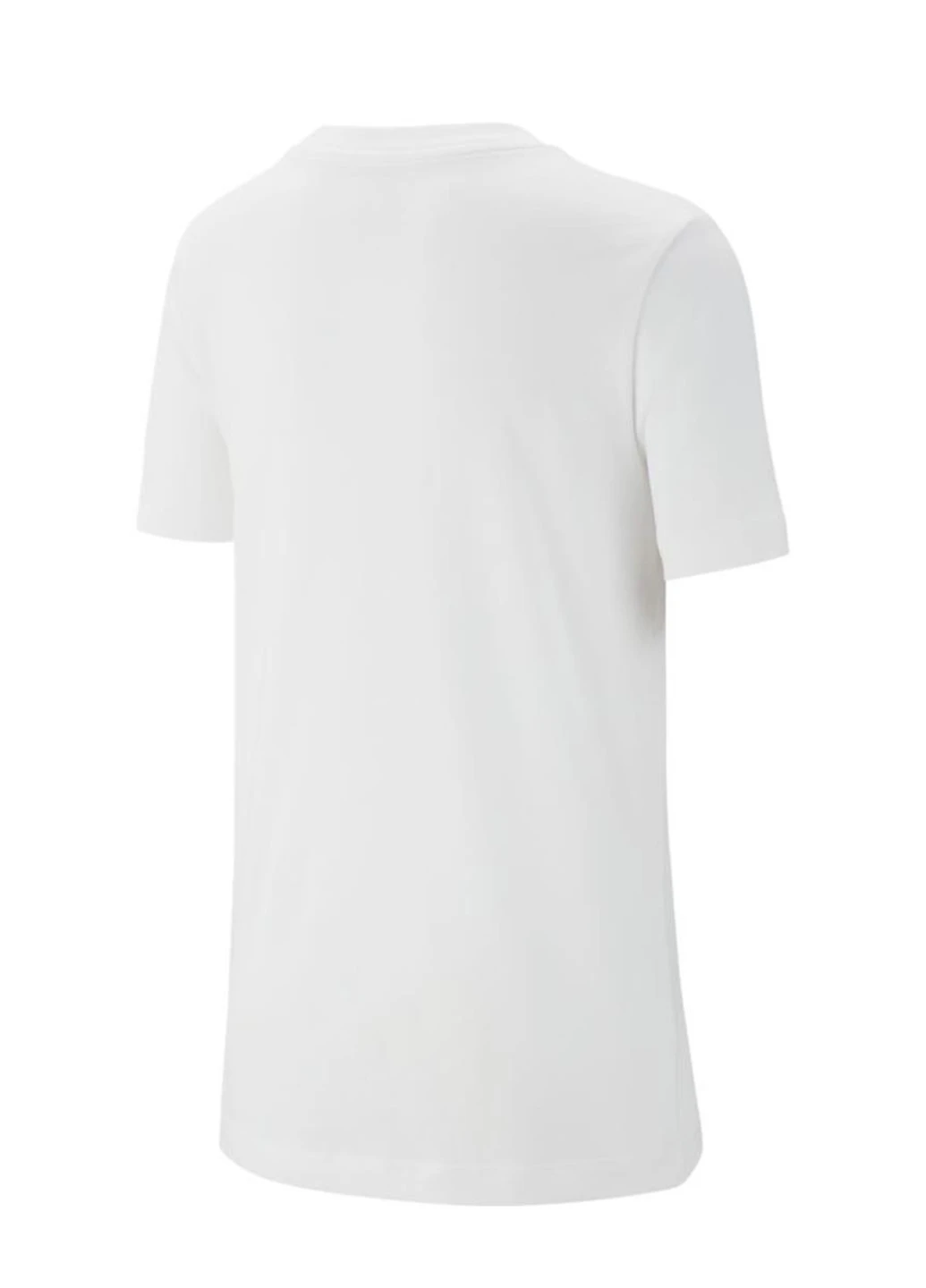 Белая демисезонная футболка ar5254-100 Nike B NSW TEE EMB FUTURA