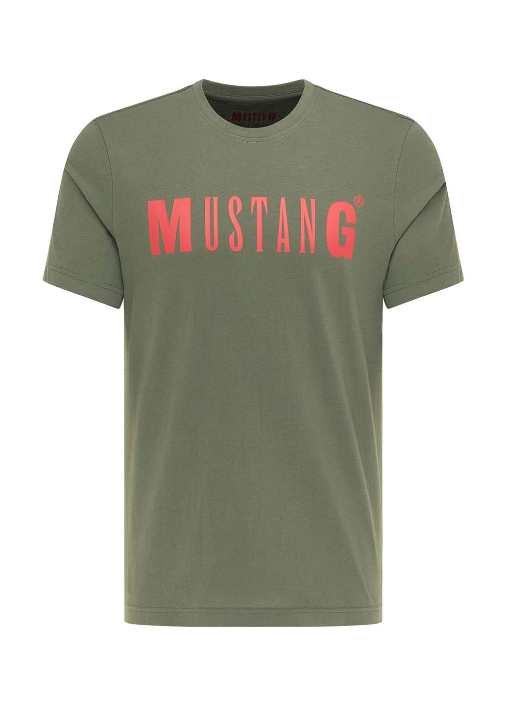 Оливкова футболка Mustang