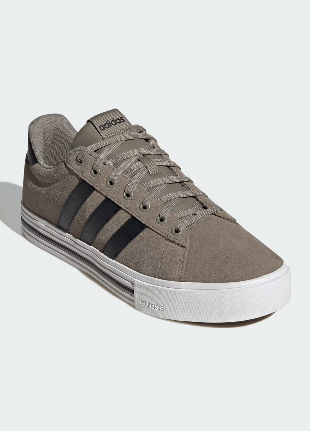 Коричневые кеды adidas