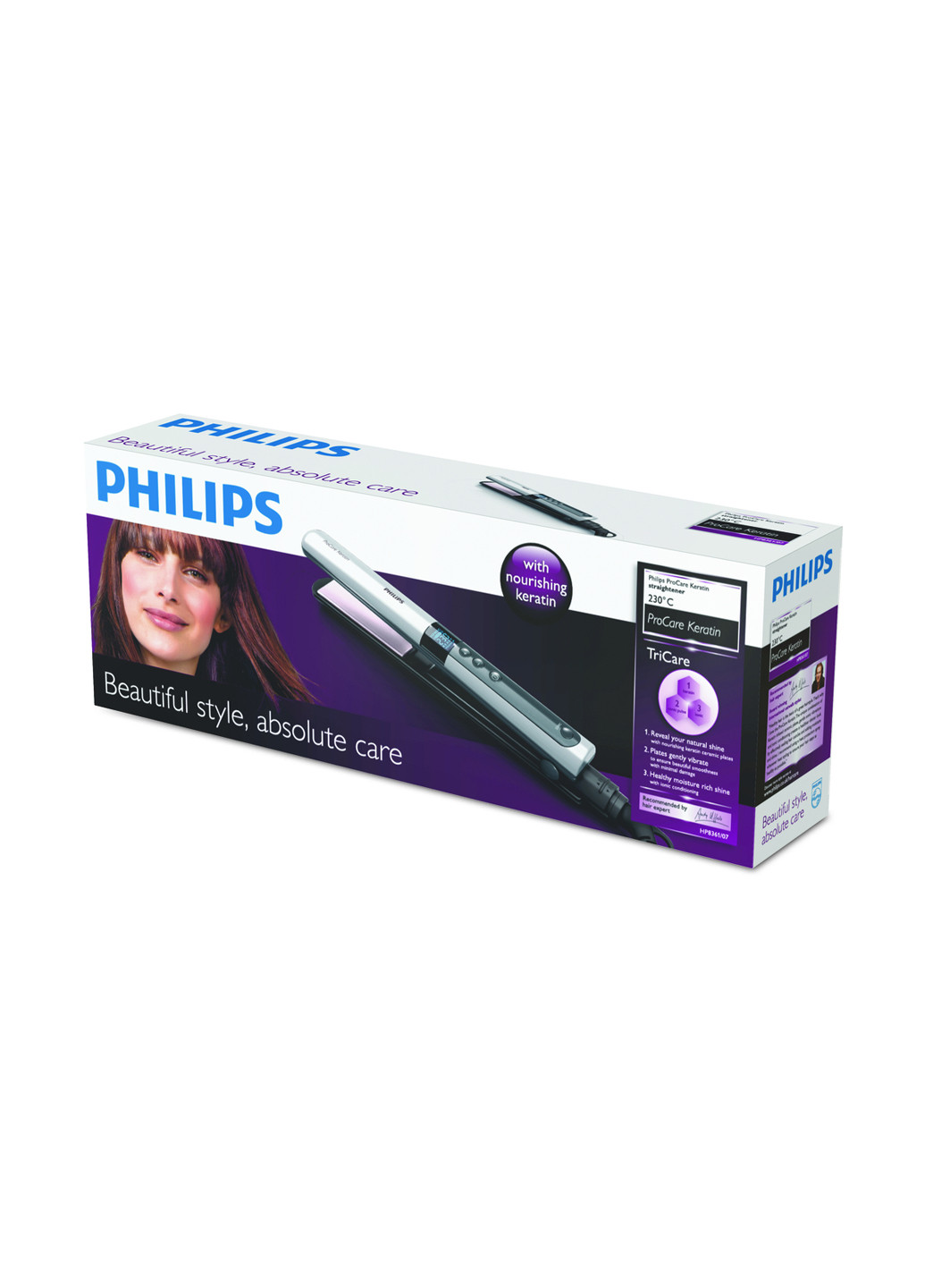 Выпрямитель для волос Philips HP8361/00 серые