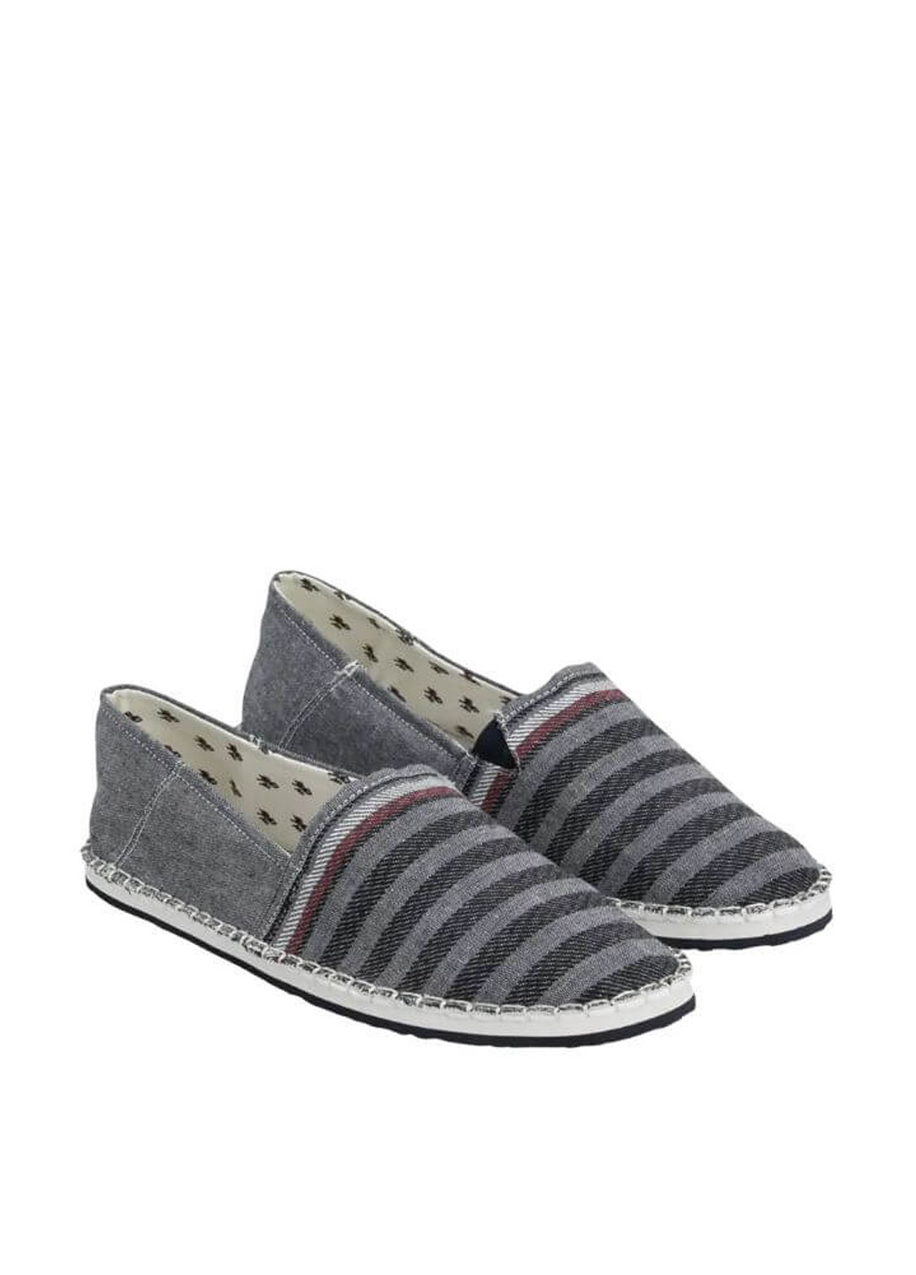 синие эспадрильи Tommy Hilfiger полоска (298602857)