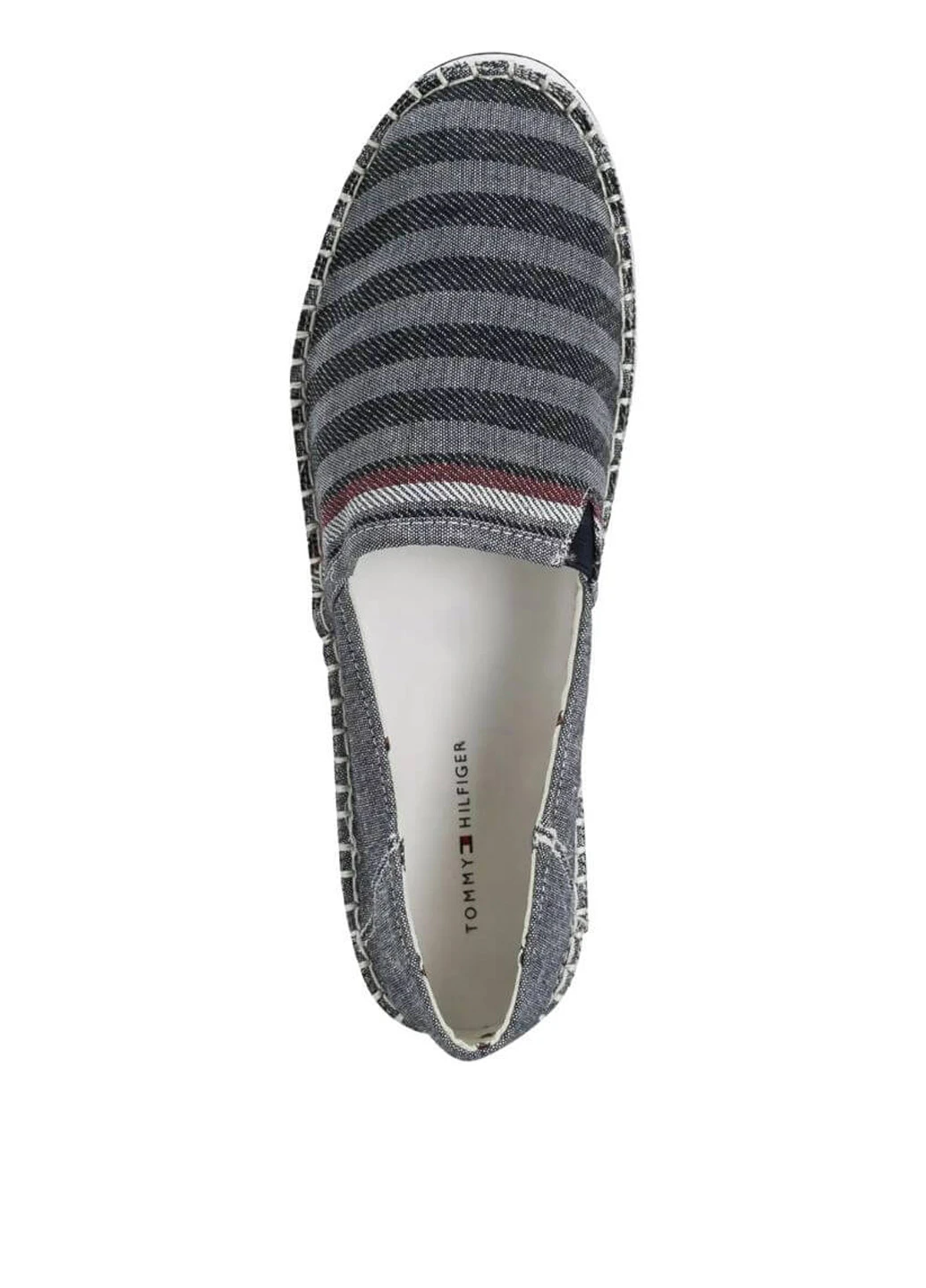 синие эспадрильи Tommy Hilfiger полоска (298602857)