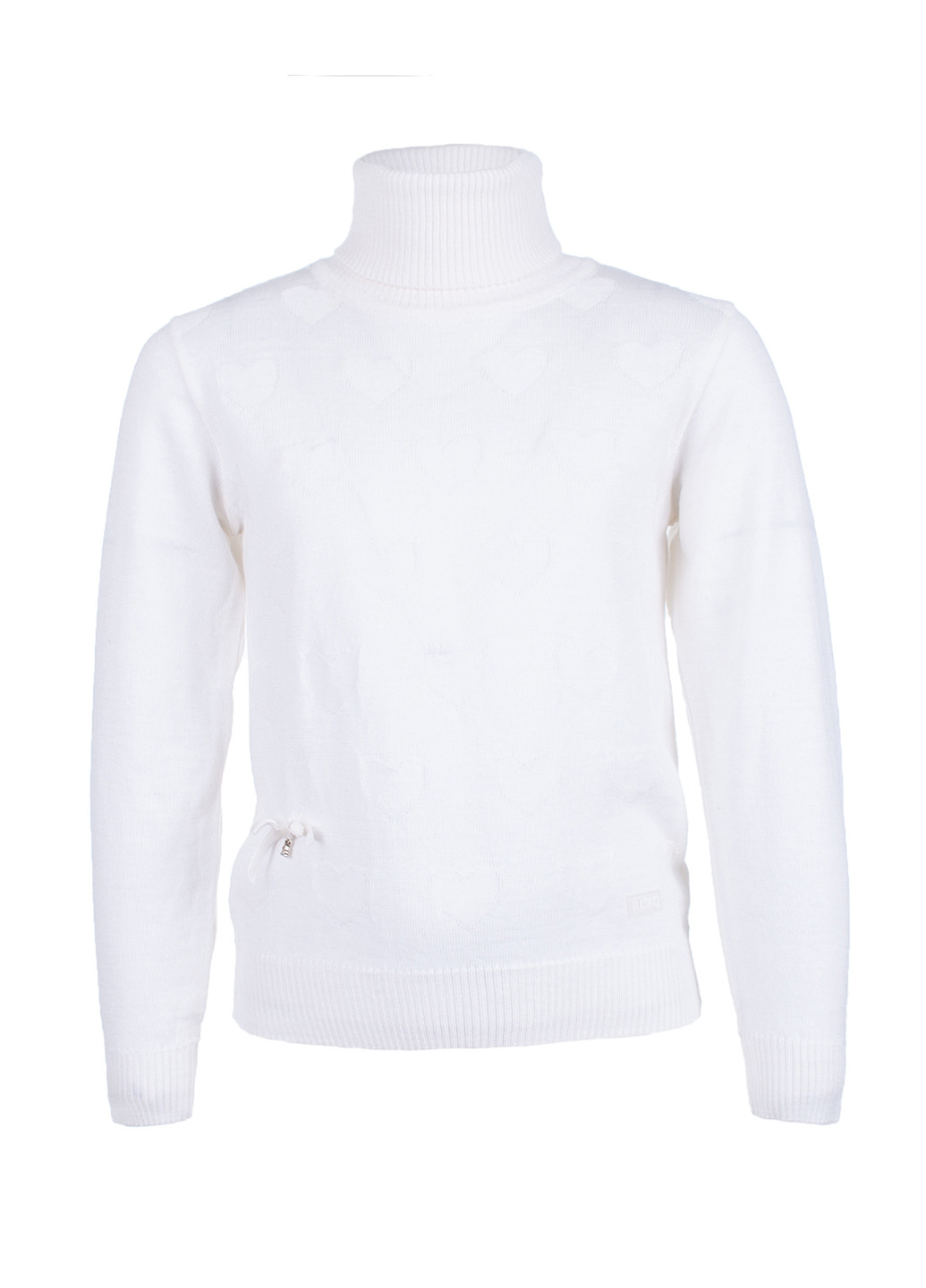 Белый демисезонный свитер Flash