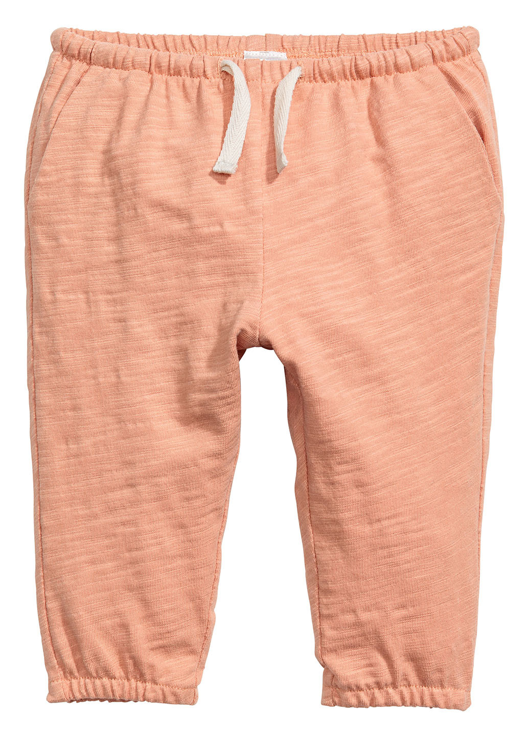 Персиковые домашние демисезонные брюки H&M
