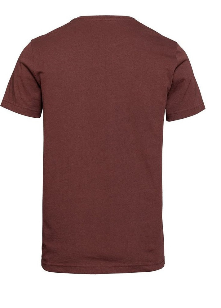 Темно-бордовая мужская футболка Livergy