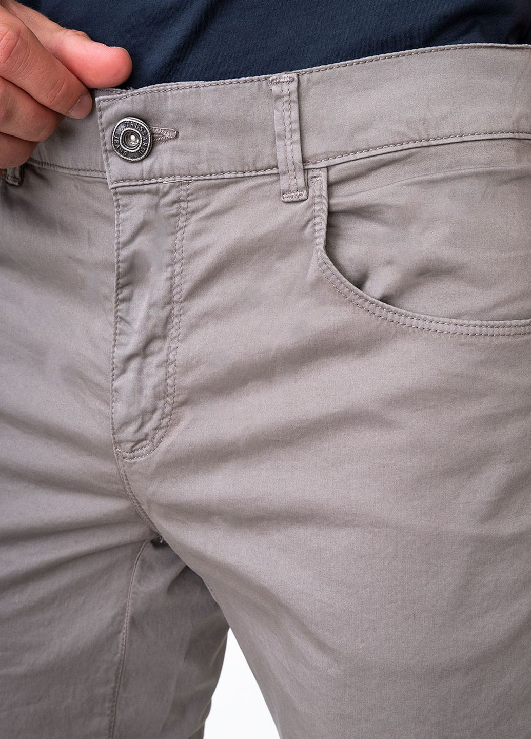 Бежевые летние брюки Trussardi Jeans