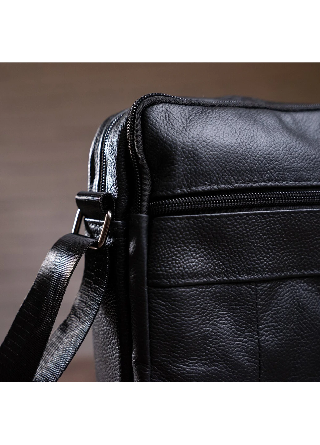 Мужская кожаная сумка 17,5х21х5 см Vintage (252128463)