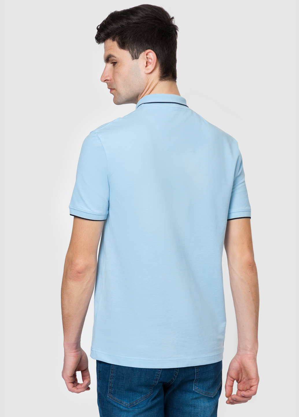 Блакитна футболка короткий рукав Arber