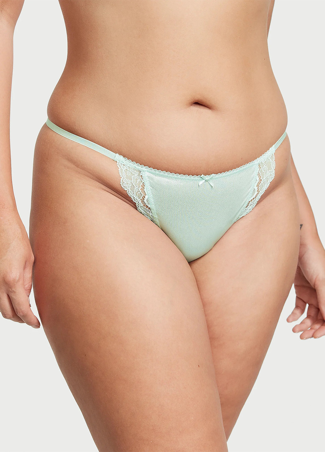 Світло-зелений демісезонний комплект (бюстгальтер, трусики) Victoria's Secret