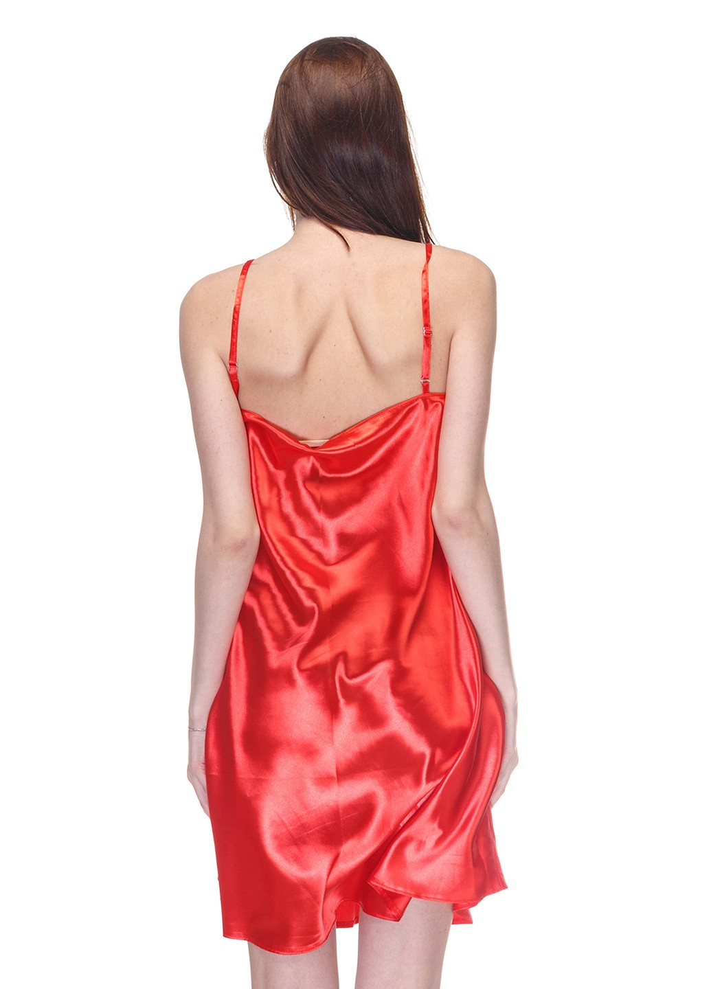 Ночная Сорочка женская L-XL Красный Angelo Dolce l-8 (236825796)