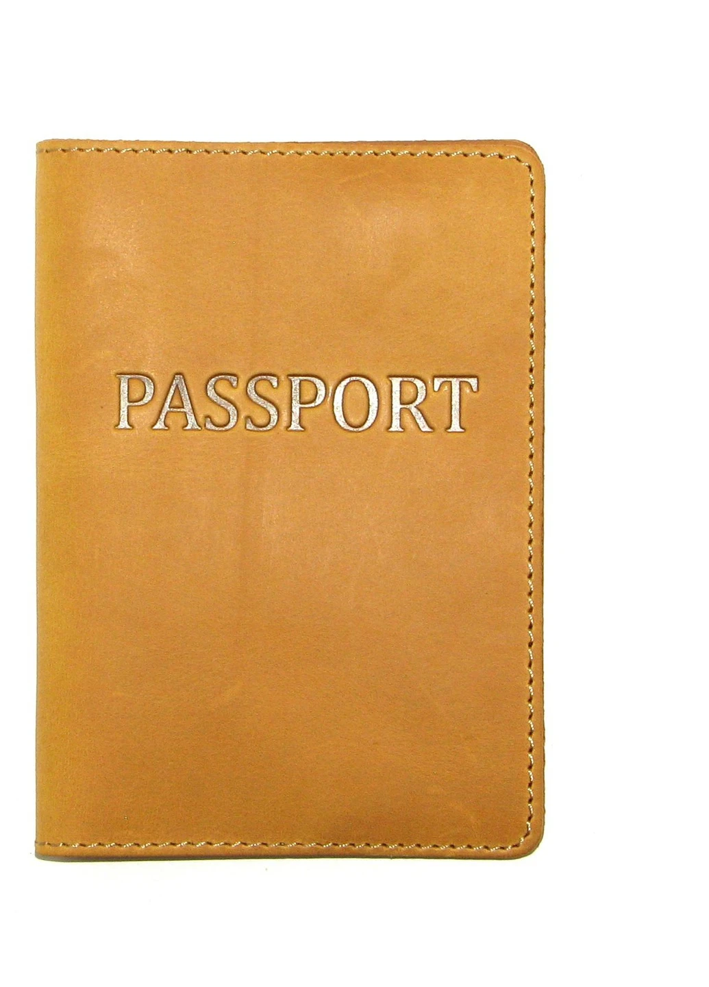 Обложка на паспорт Паспорт-H col.E желтая DNK Leather (253932916)