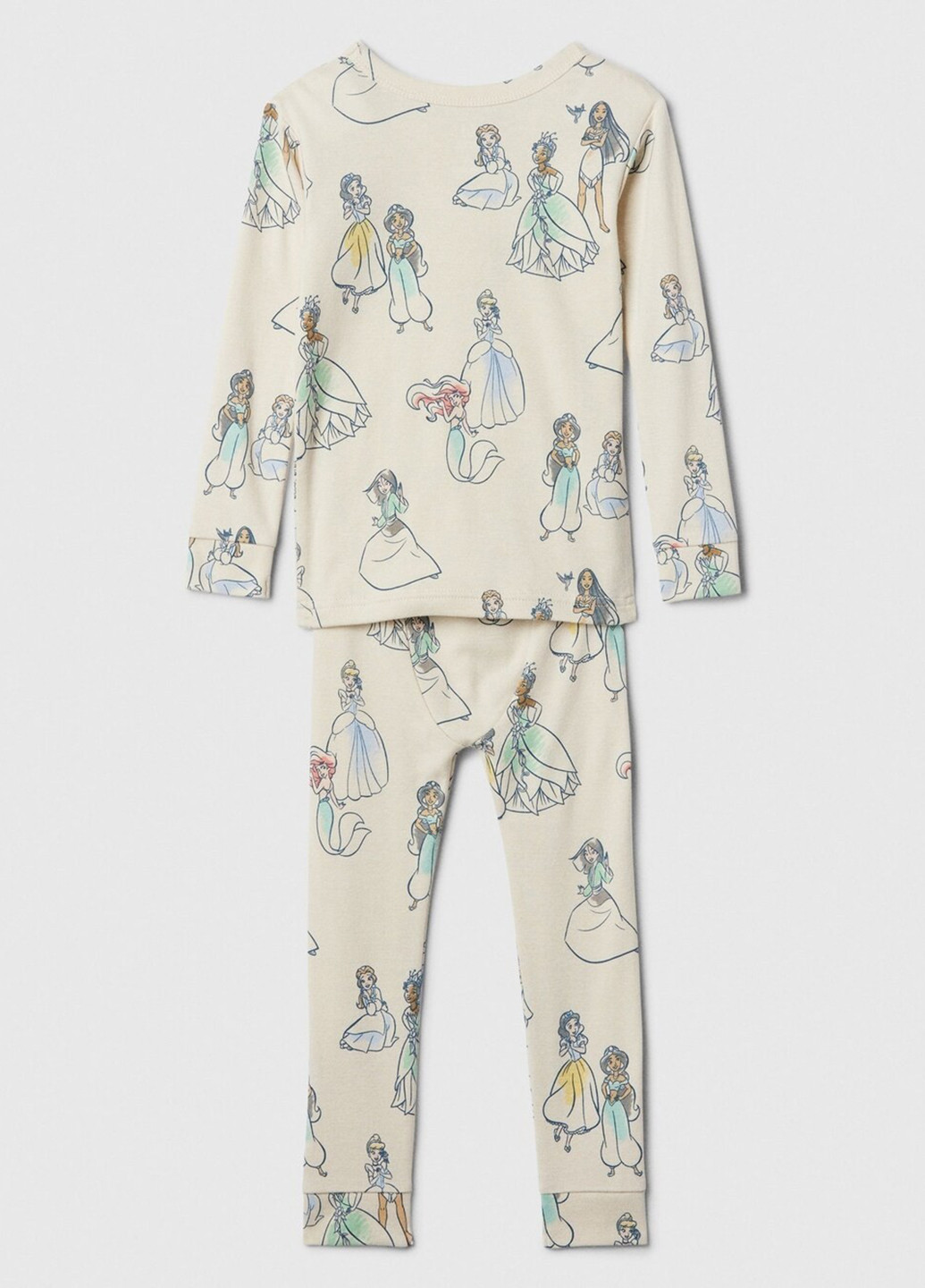 Молочна всесезон піжама (лонгслів, штани) лонгслів + брюки Gap