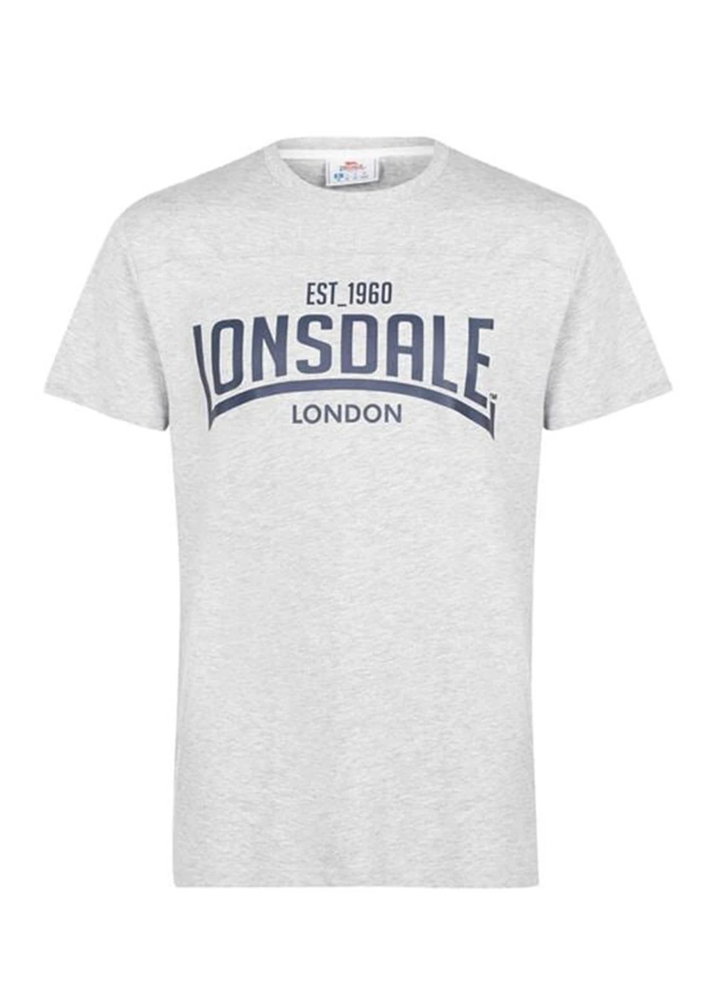 Сіра футболка Lonsdale