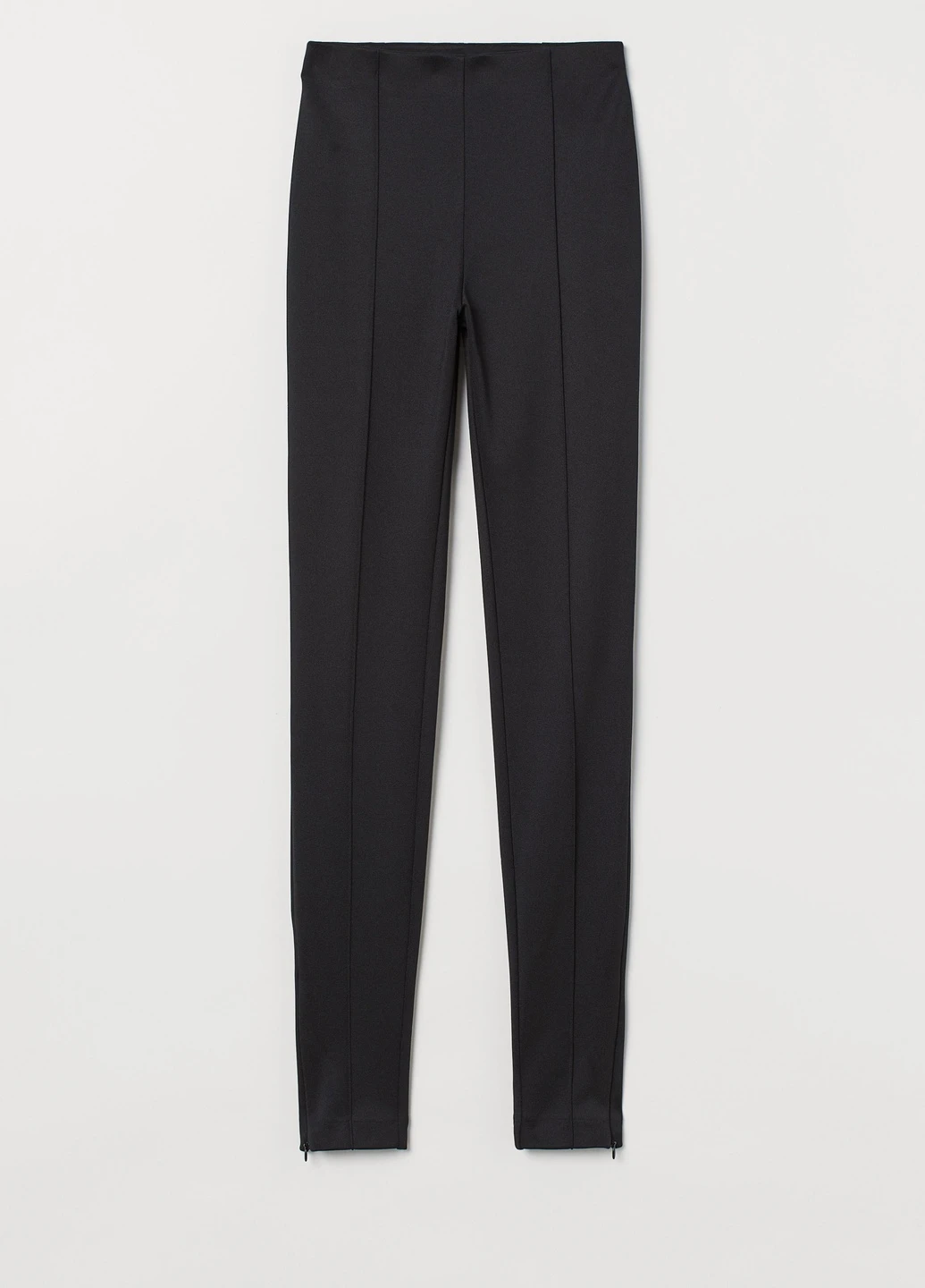 Черные демисезонные леггинсы H&M