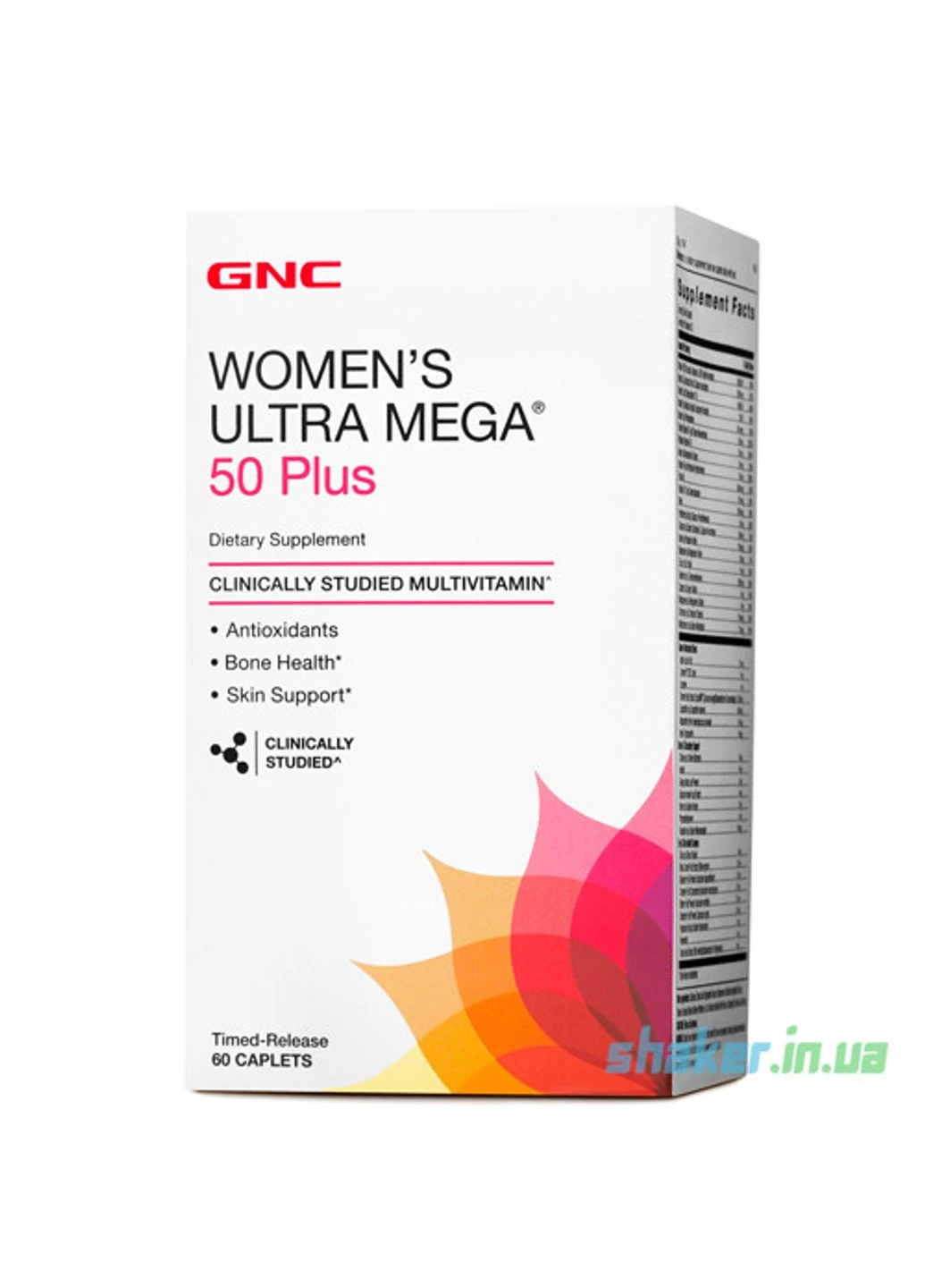 Вітаміни для жінок Women`s Ultra Mega 50 Plus (60 табл) GNC (255409885)