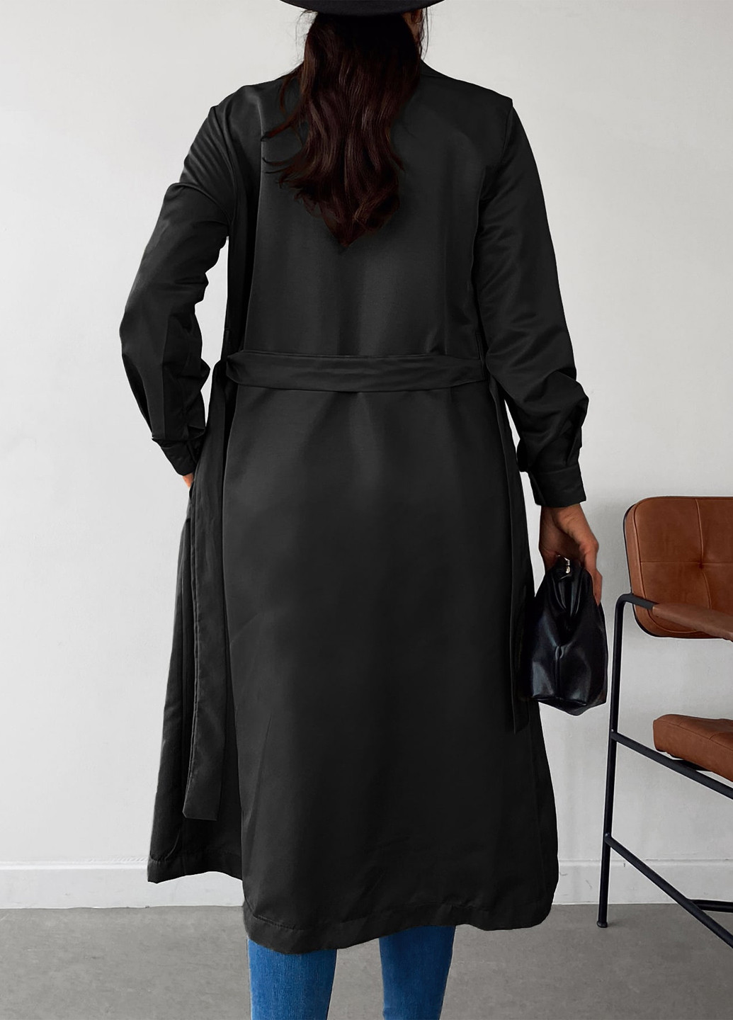 Плащ SHEIN тренчкот на пуговицах демисезон (301767876)