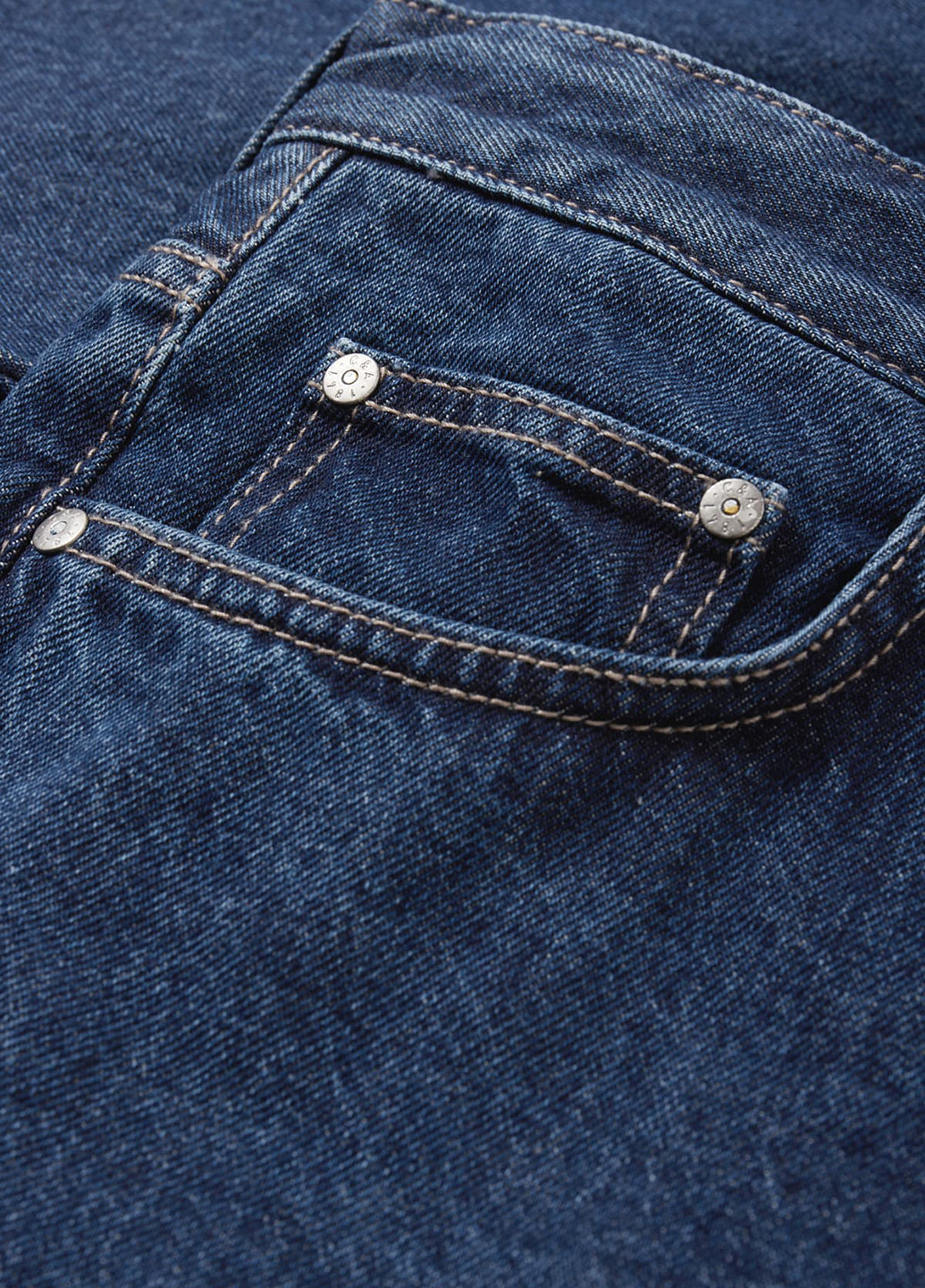 Темно-синие демисезонные прямые джинсы C&A