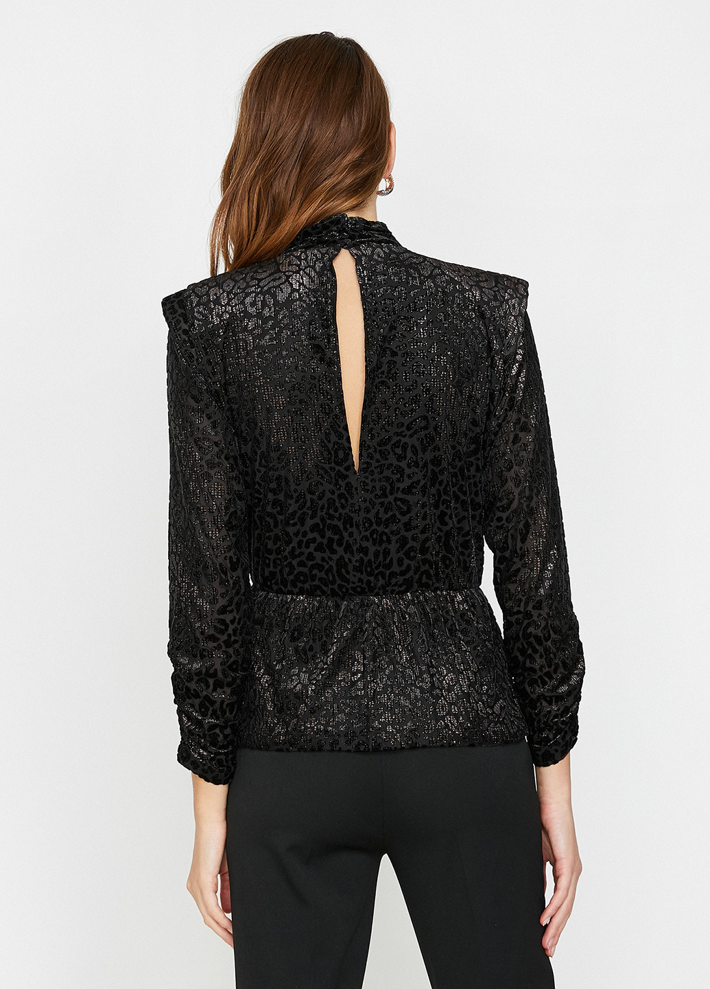 Чорна блуза KOTON