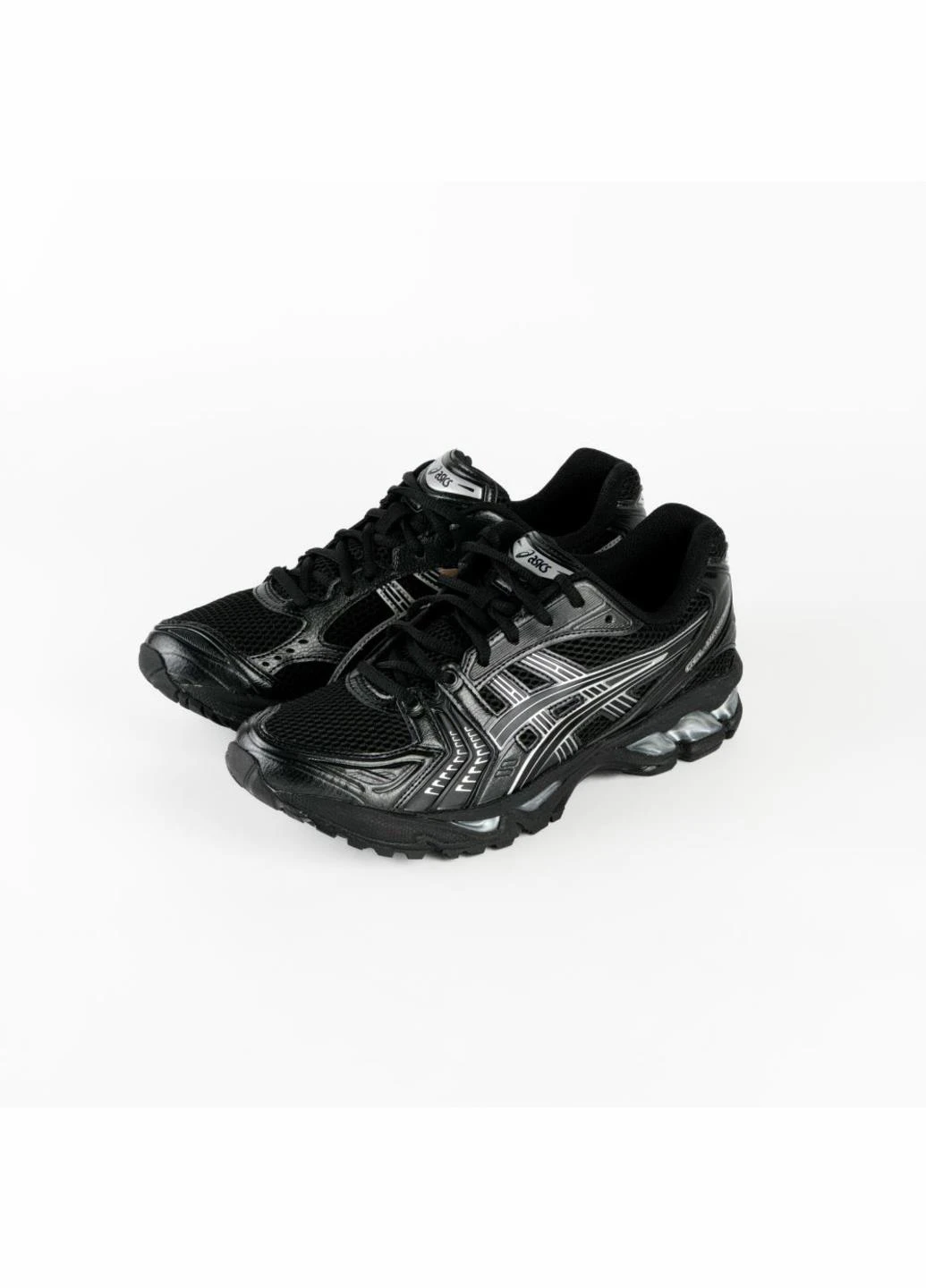 Черные демисезонные кроссовки 1201a019-006 Asics Gel-Kayano 14 Black Pure Silver