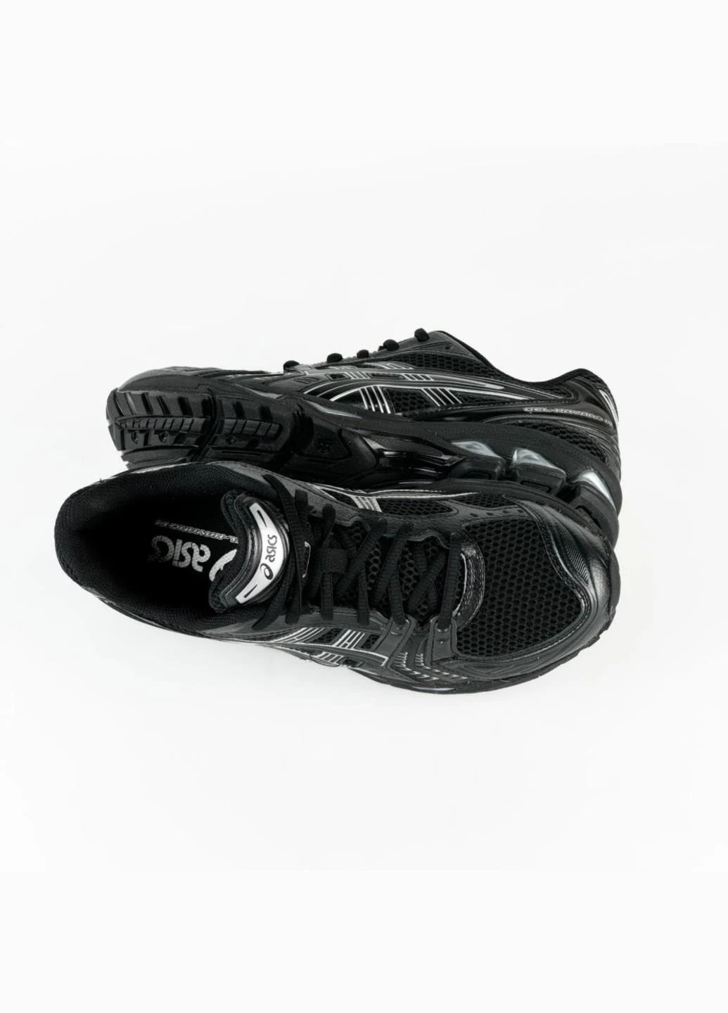 Черные демисезонные кроссовки 1201a019-006 Asics Gel-Kayano 14 Black Pure Silver