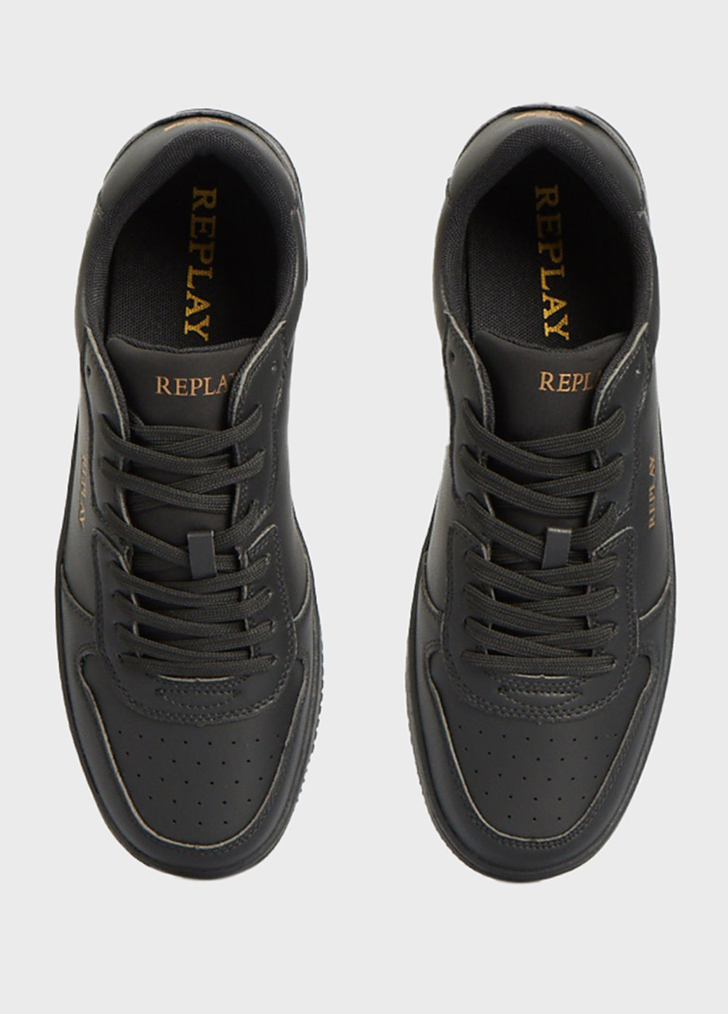 Черные всесезонные кроссовки Replay