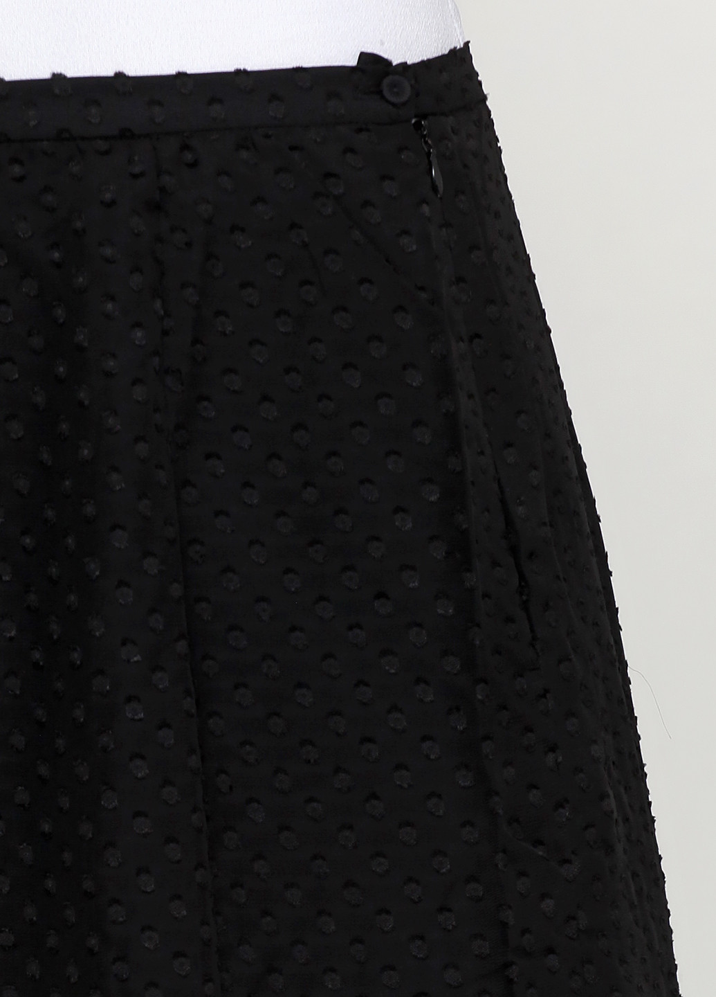 Черная кэжуал однотонная юбка ANNE WEYBURN клешированная
