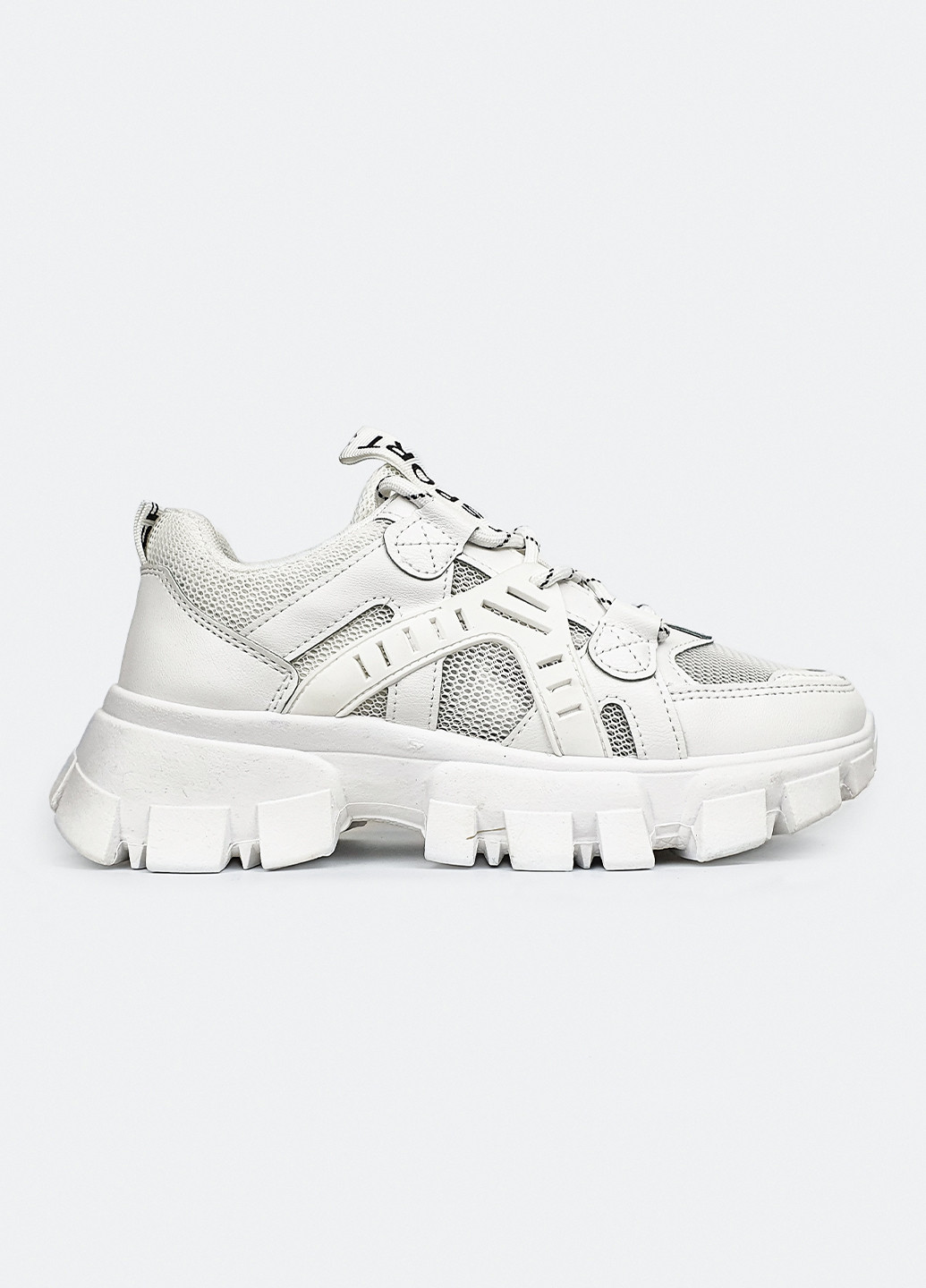 Белые демисезонные кроссовки на массивной подошве женские белые s19 sport 41 Fashion