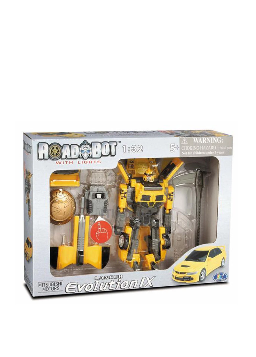 Робот-трансформер - mitsubishi lancer evolution ix (1:32) Roadbot (166086186)
