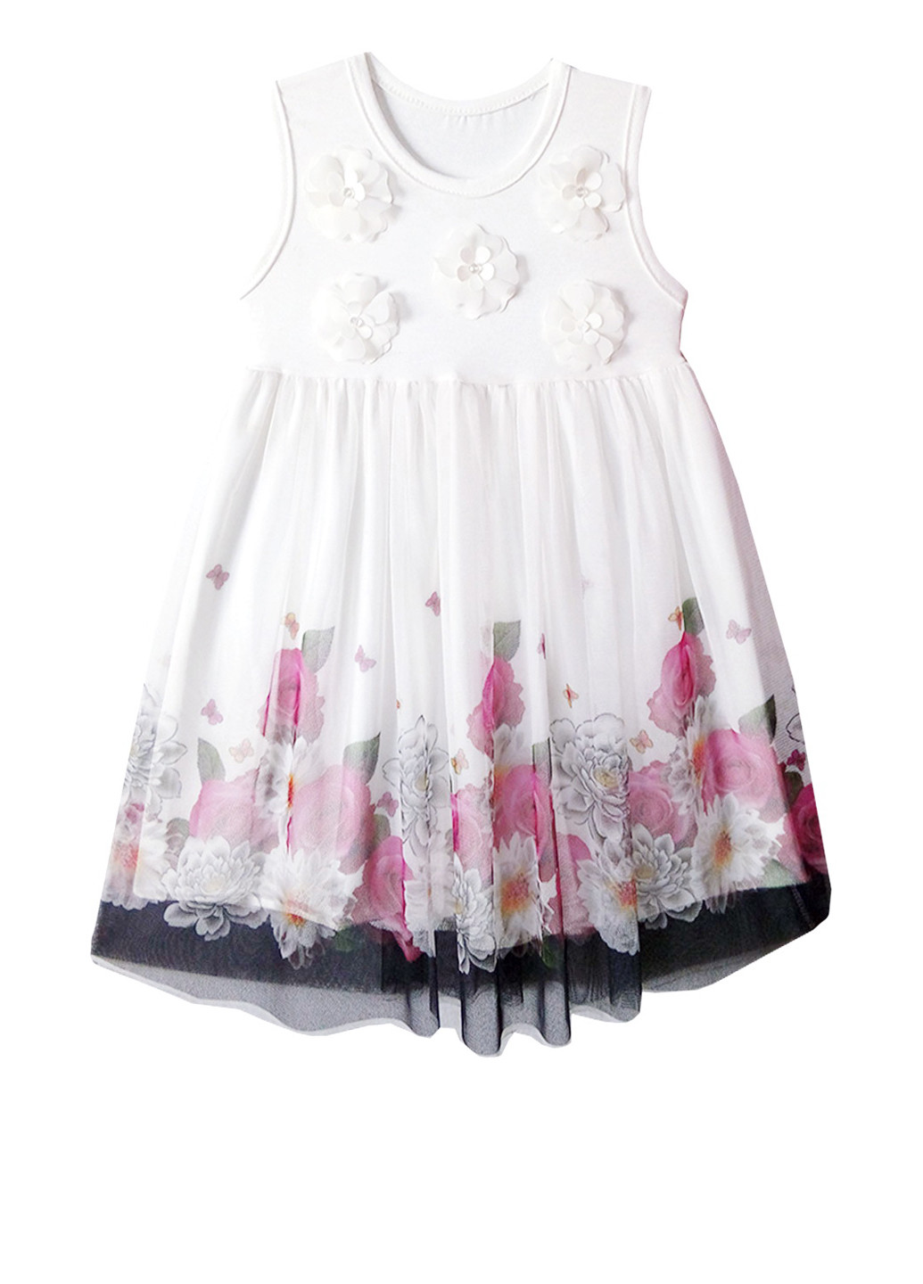 Молочное платье Клим (79141713)
