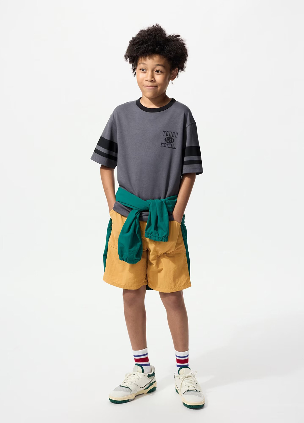 Сіра демісезонна футболка Uniqlo