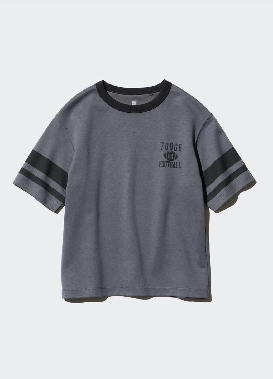 Сіра демісезонна футболка Uniqlo