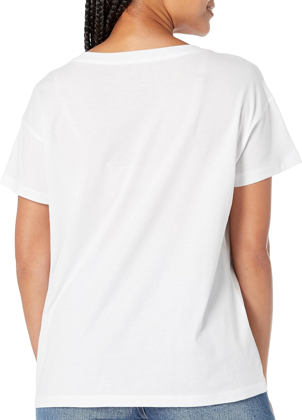 Белая летняя футболка Armani Exchange