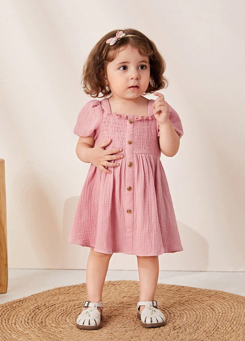 Світло-рожева сукня SHEIN (323638827)