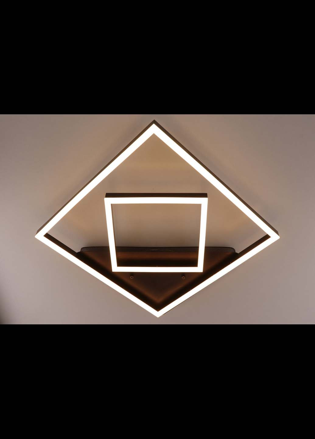 Люстра потолочная LED с пультом A11021/2A-cf Коричневый 7х48х48 см. Handmade (234538102)