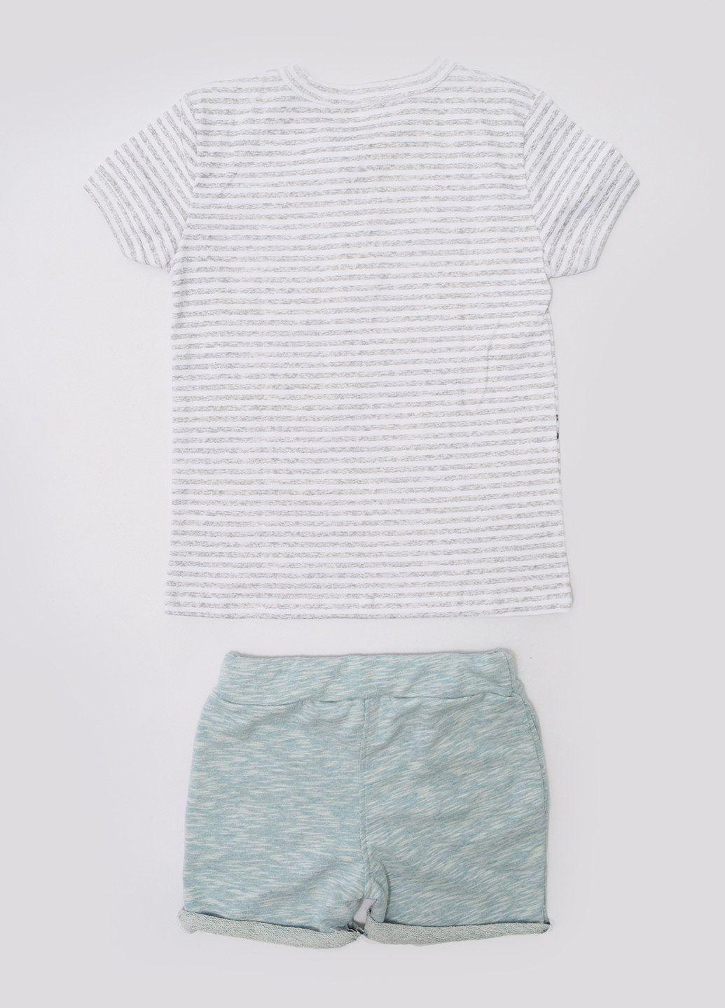 Бирюзовый летний комплект (футболка, шорты) Витуся