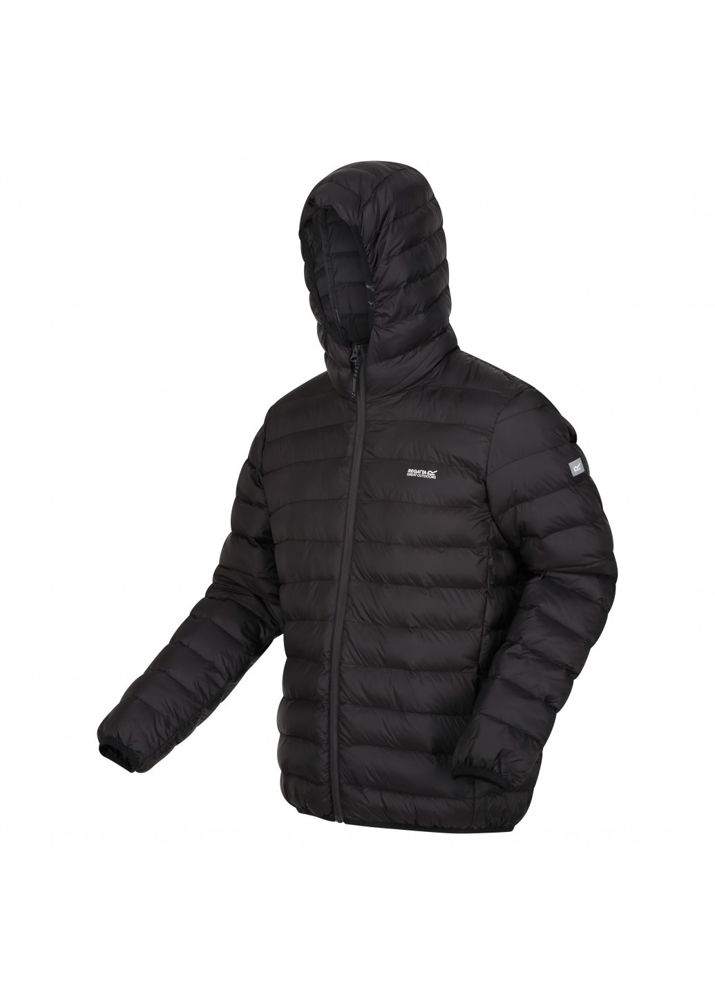Черная демисезонная куртка Regatta Hooded Marizion