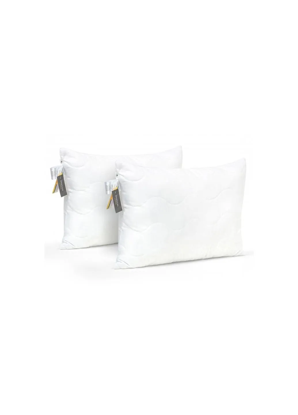 Ковдра Набір шовковий №1690 Eco Light White Ковдра 140х205+ подушки (2200002656894) Mirson (254073817)