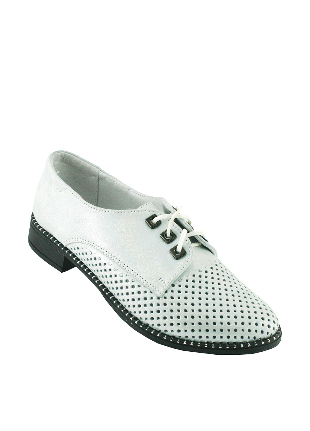 Mila Туфлі сірий з натуральна шкіра, — демісезон (356509262)