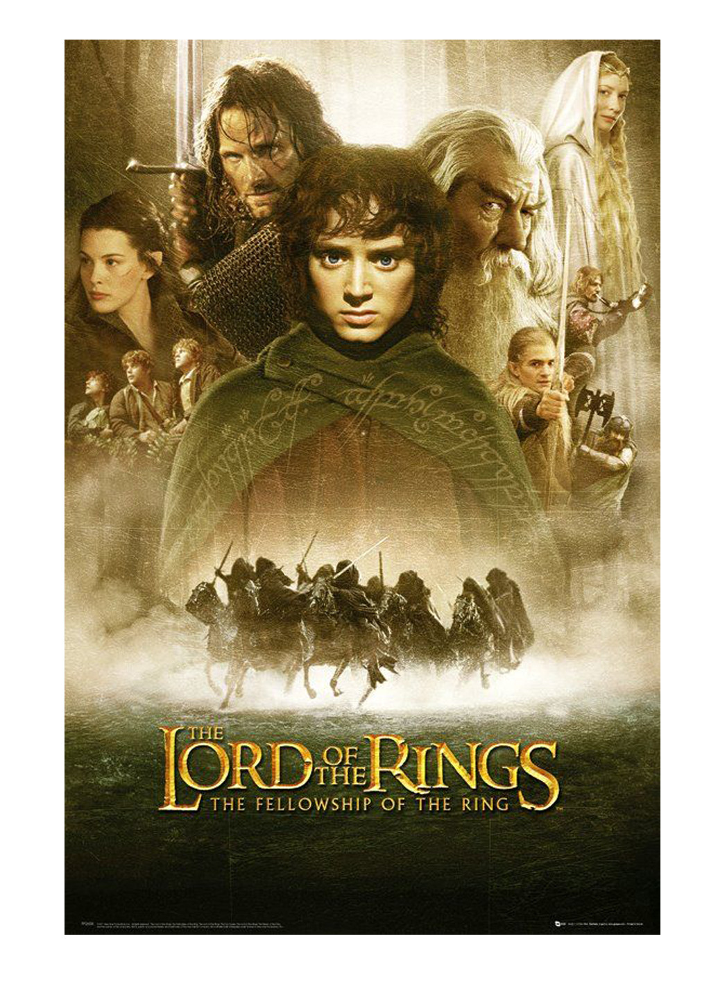 Постер GB eye Lord Of The Rings - Fellowship Of The Ring 1 Sheet Gbeye (251848402)