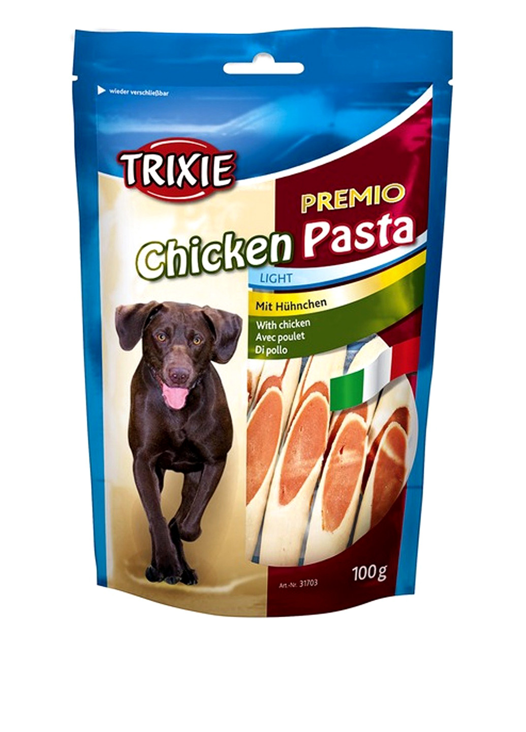 Лакомство для собак "PREMIO Chicken Pasta", 100 г Trixie (16935243)