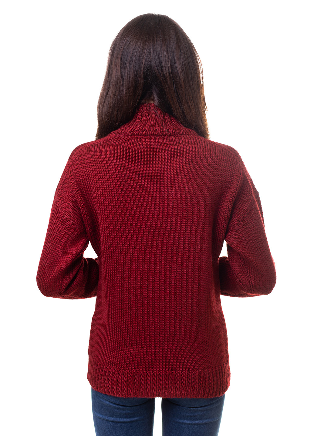Комбинированный зимний свитер Viviami