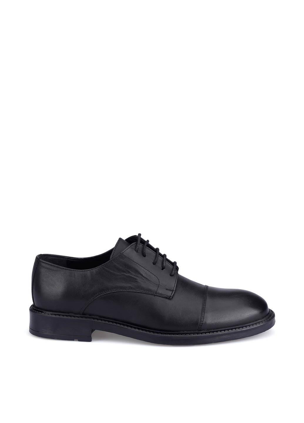 Черные классические туфли Garamond на шнурках