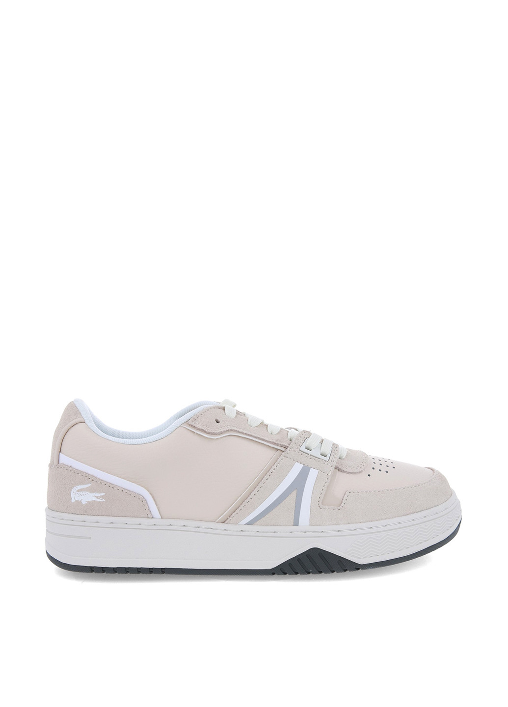 Бежевые демисезонные кроссовки Lacoste L001