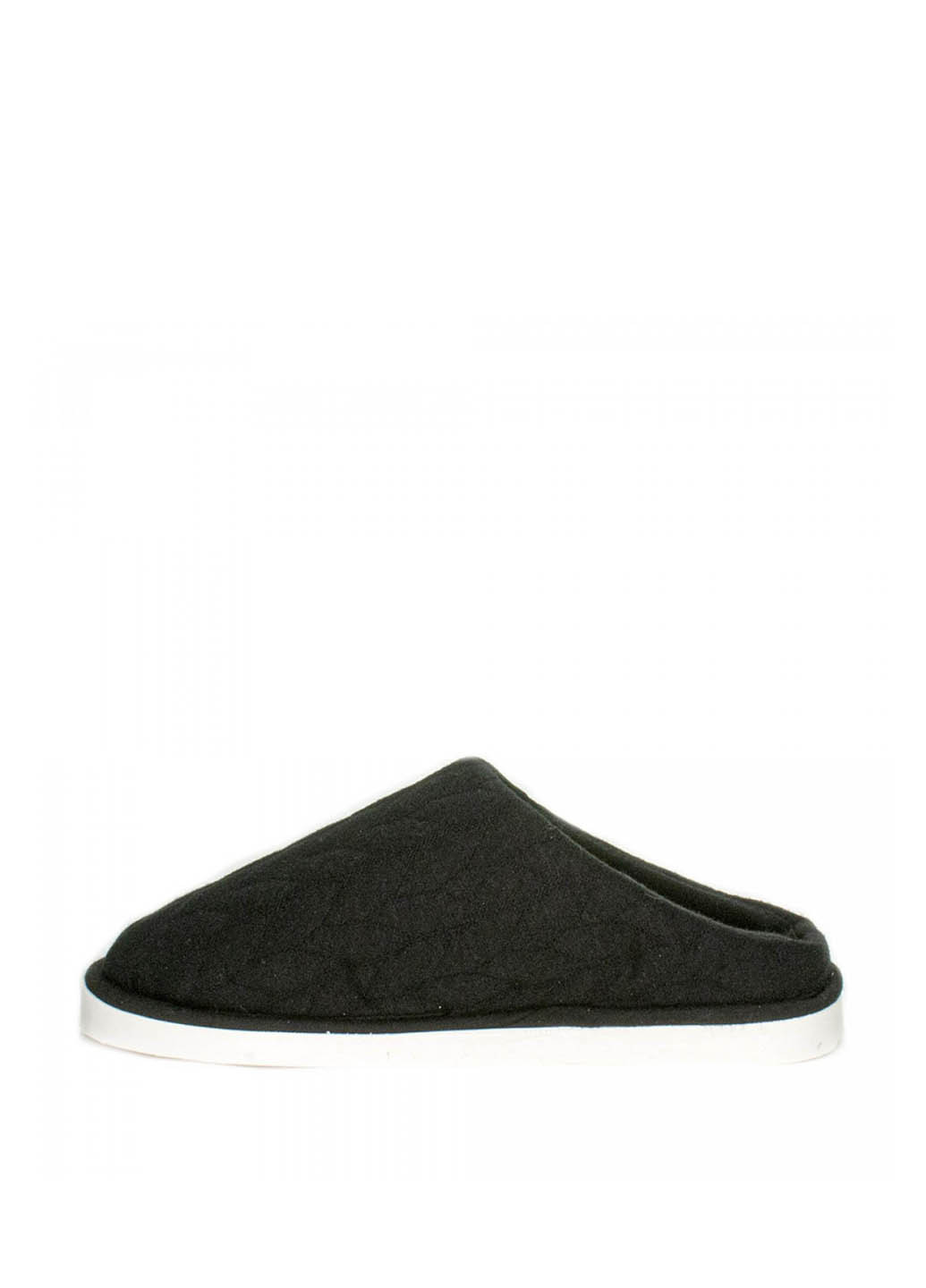 Черные женские комнатные тапочки family чёрный Oldcom