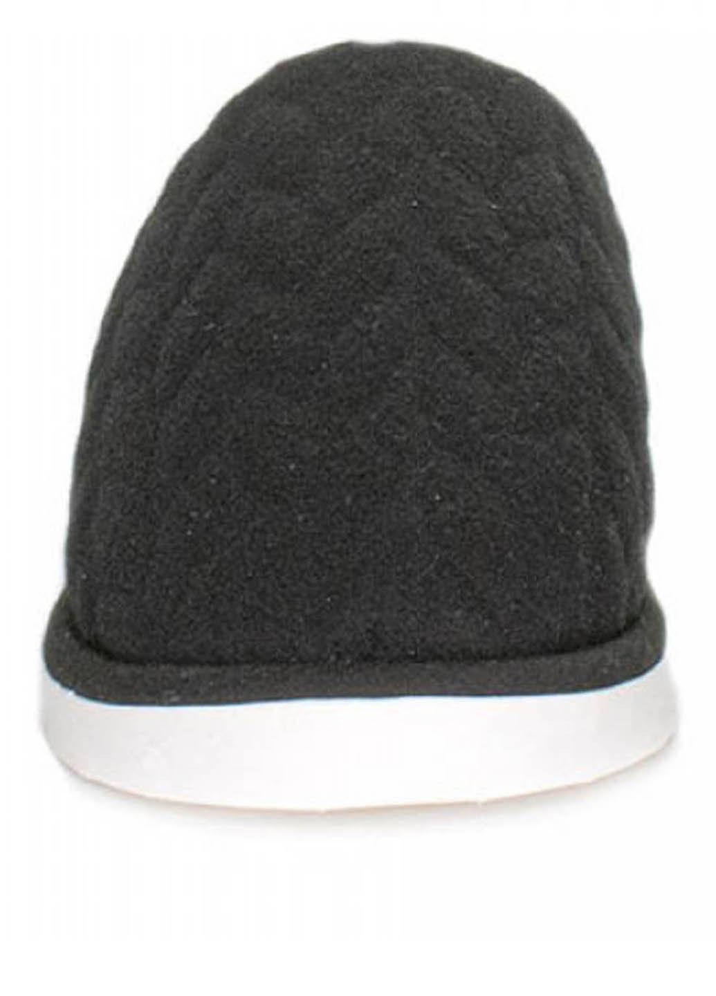 Черные женские комнатные тапочки family чёрный Oldcom