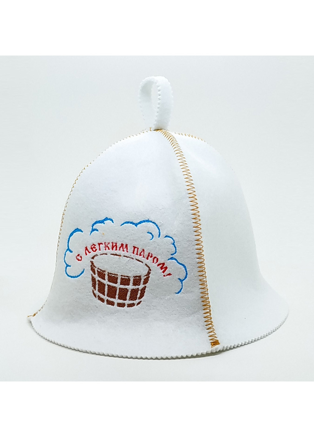 Шапка для сауны "С легким паром" Luxyart (206021473)