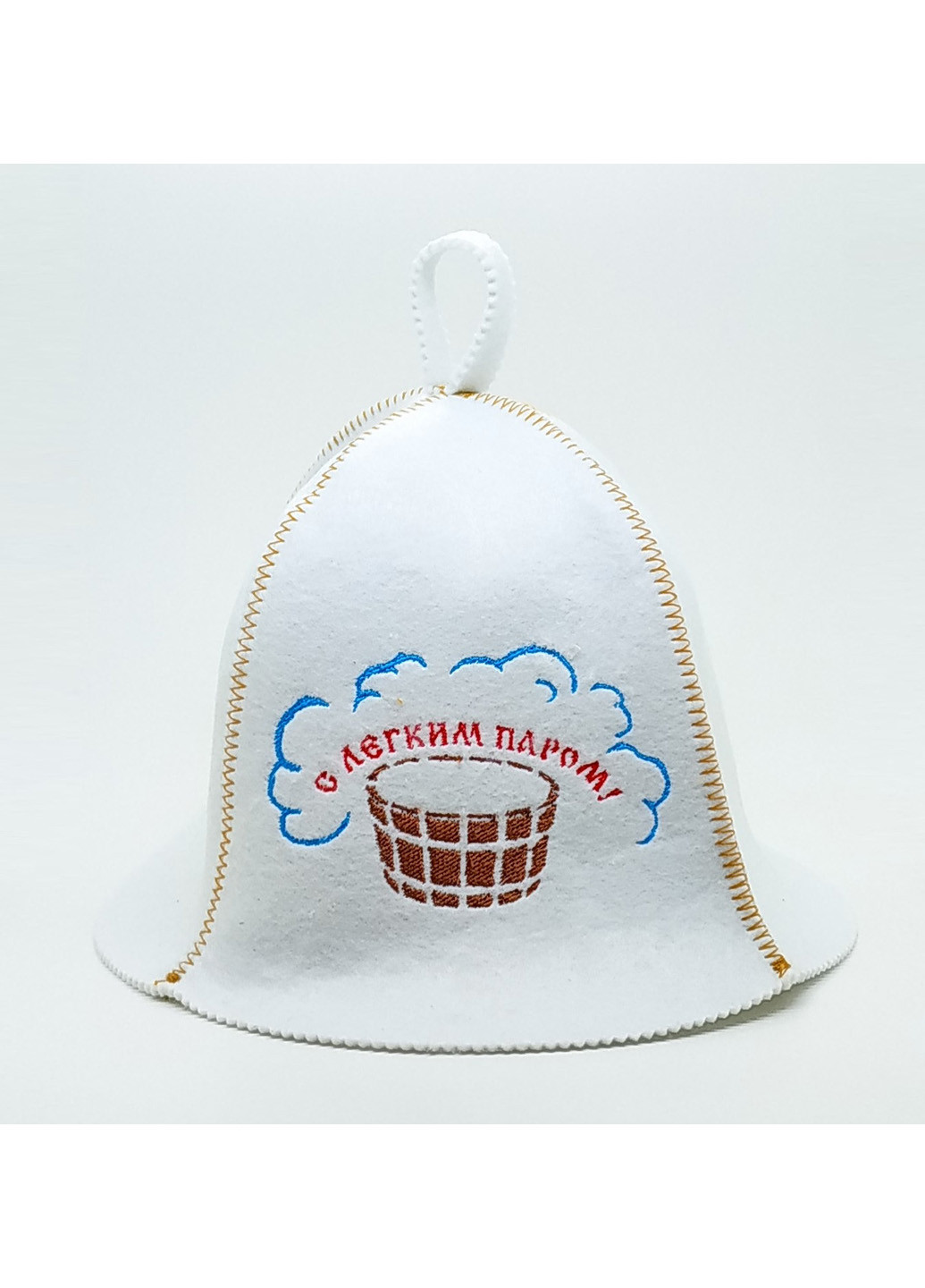 Шапка для сауны "С легким паром" Luxyart (206021473)
